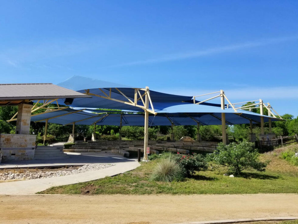 Freedom Park Amphitheater - Custom Shade Structure