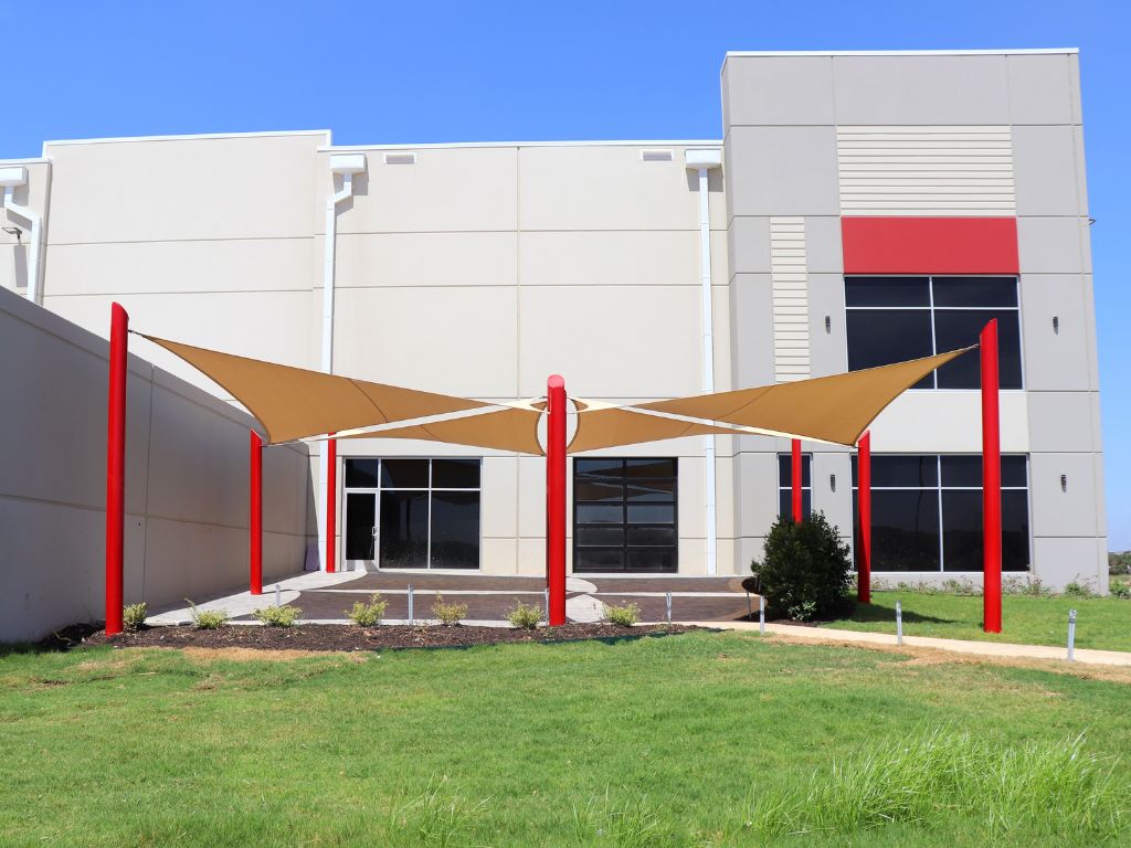 Custom Interlocking Sail Shade