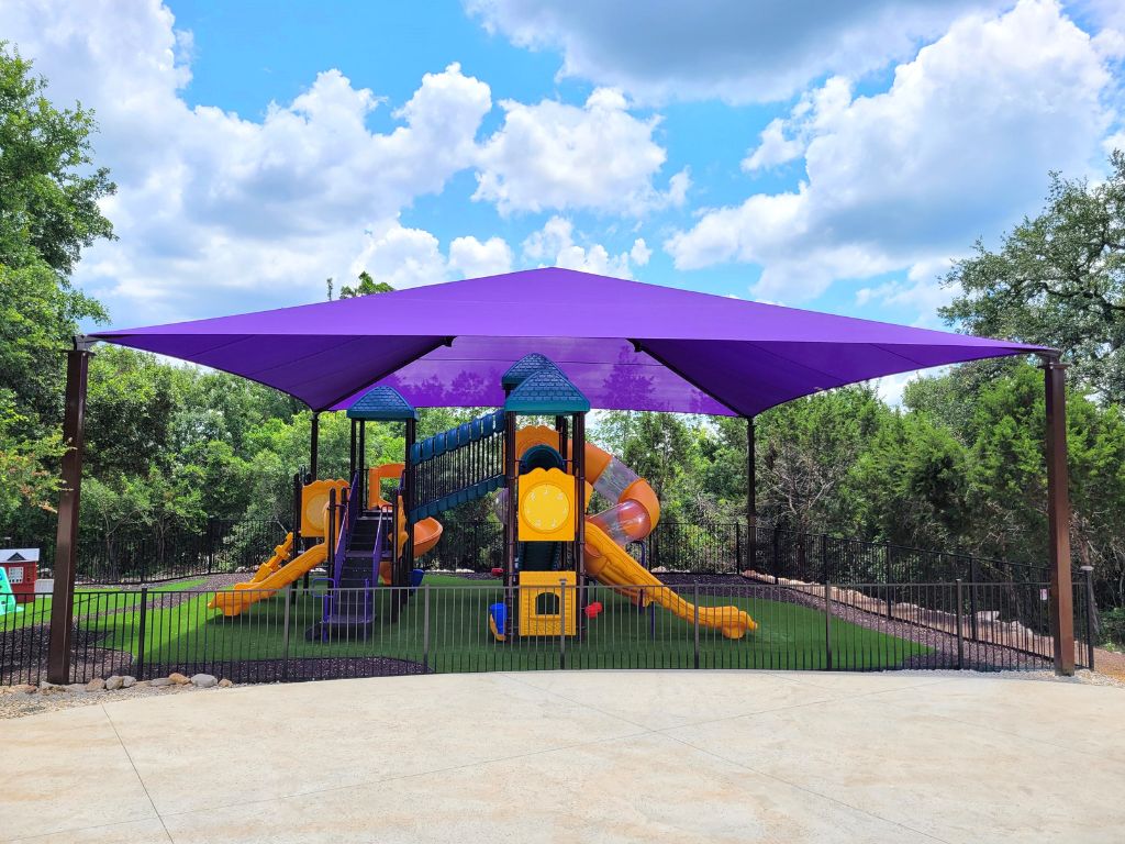 4-Post Sail Shade Structure