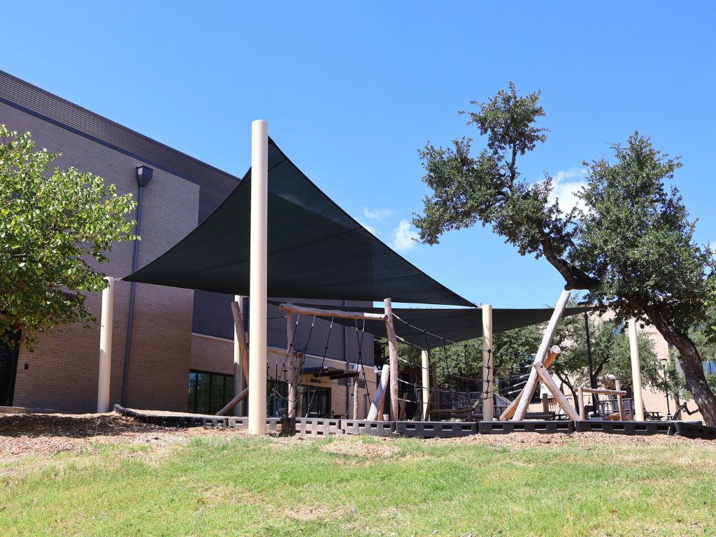 4-Post Sail Shade Structure