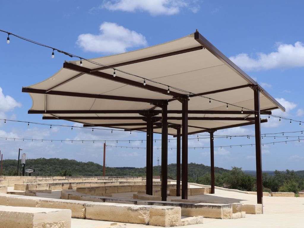 4-Post Hip Shade Structure